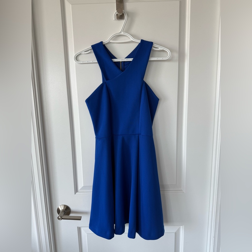 Royal Blue Mini Dress